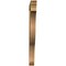 Ekena Millwork Funston Traditional Rough Sawn Bracket, Western Red Cedar, 4"W x 40"D x 48"H BKT04X40X48FST01RWR - alternate 4